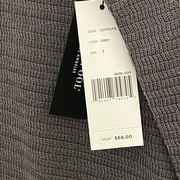 Liverpool Los Angeles Men's Small Crew Neck Long Sleeve T-Shirt Grey NEW - Picture 12 of 12